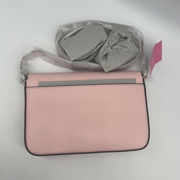 Kate Spade Sadie Envelope Crossbody Chalk Pink - Picture 2 of 13